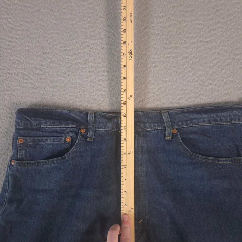 Levi's Jeans Mens 40x32 Blue 505 Regular Straight Leg Denim Stretch Comfort Pant